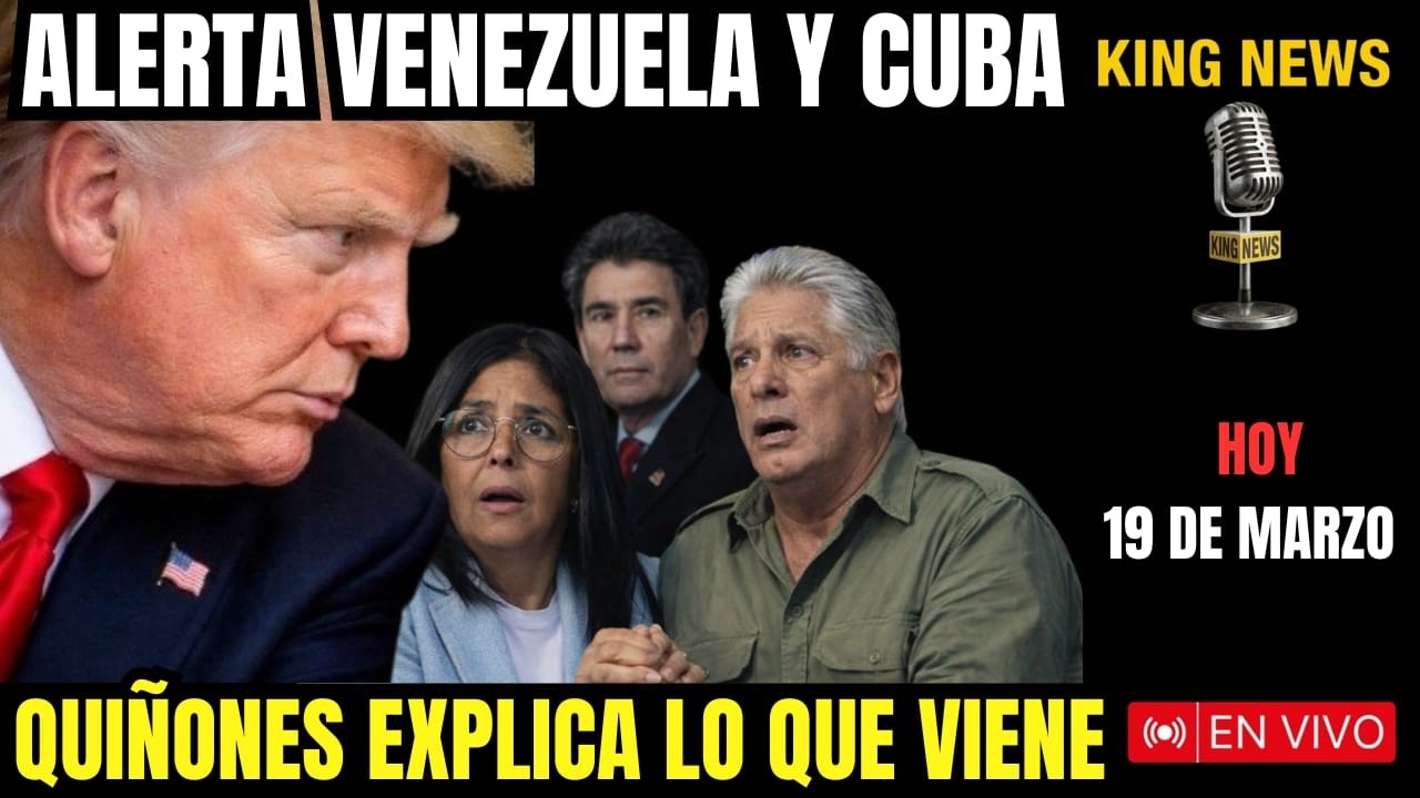 🔴¡ÚLTIMA HORA! LUIS QUIÑONES ADVIERTE SOBRE LO QUE SE VIENE EN VENEZUELA Y CUBA