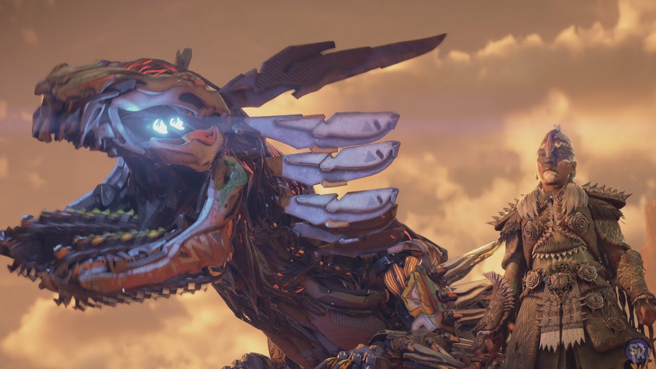 Horizon Forbidden West - Full Embassy Battle + Grudda Boss Fight [4K]