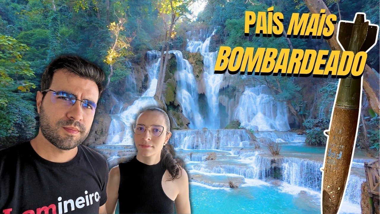 O país mais BOMBARDEADO do mundo é, na verdade, um PARAÍSO intocado. Este é o LAOS 🇱🇦