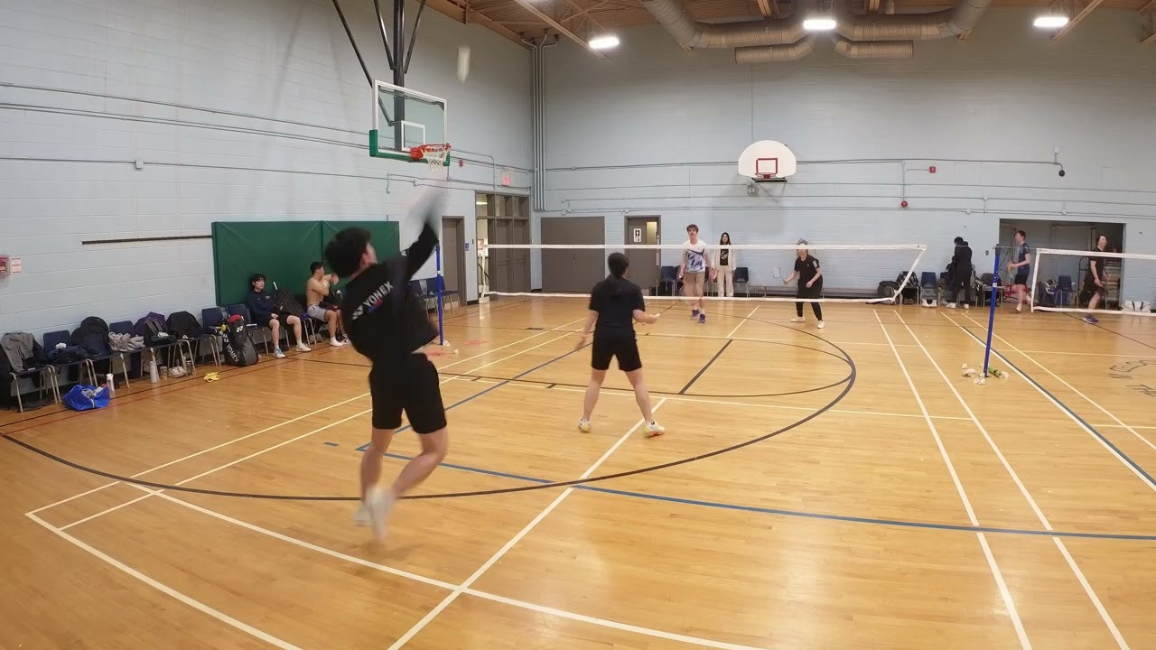 Badminton at TOR| Richard/Mina v Issac/Linna |#badminton #badmintonrallies 2026Mar14_Sat