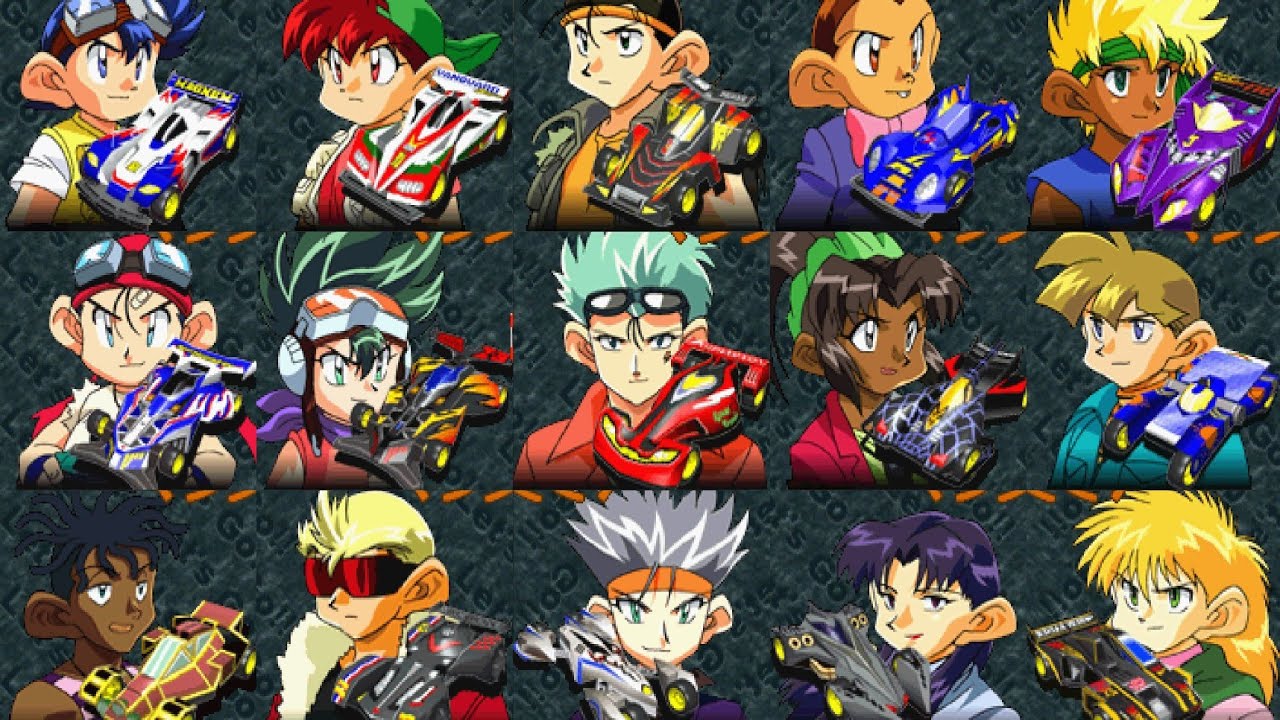 Bakusou Kyoudai Let's & Go! WGP: Eternal Wings All Ultimate Skill | Mini 4WD | Ps 1 | PSX