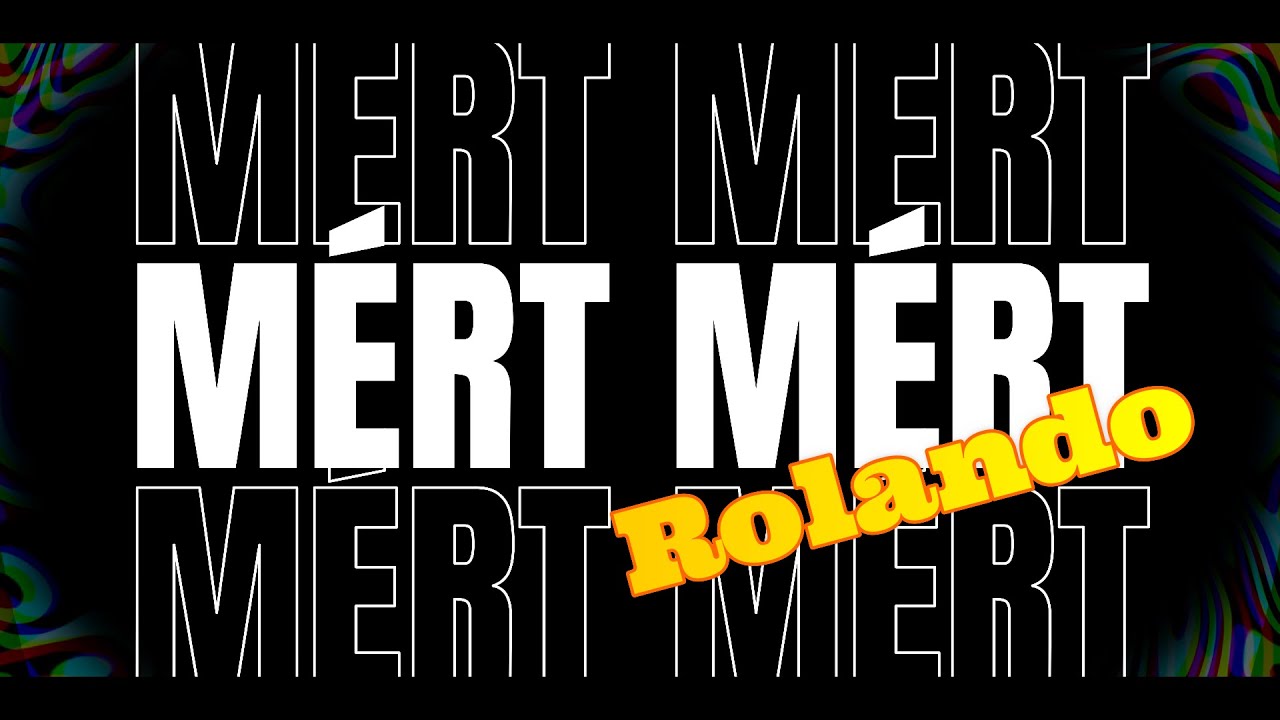 Rolando 2021. M&eacute;rt M&eacute;rt M&eacute;rt.( saj&aacute;t szerzem&eacute;ny) Official B&R St&uacute;di&oacute; 4k video
