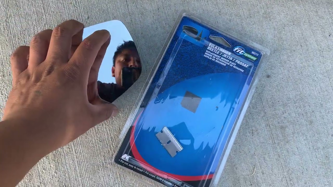 2013 JETTA 2.5 se REMPLAZAR ESPEJO RETROVISOR QUEBRADO SOLO EL GLASS😱😡😱