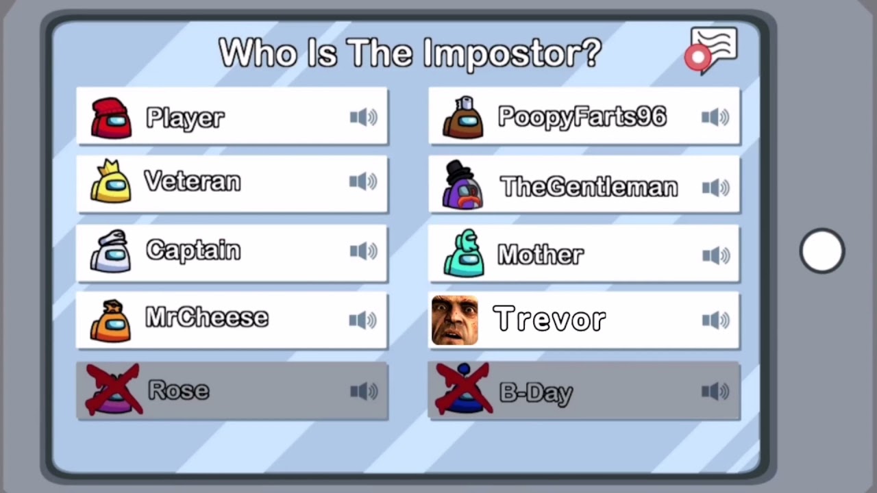 Trevor Philips In Among Us Logic