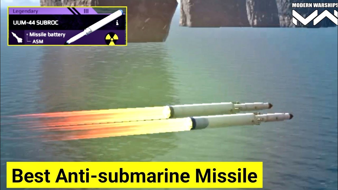 UUM-44 SUBROC Best Missile Review & Gameplay Modern Warship 