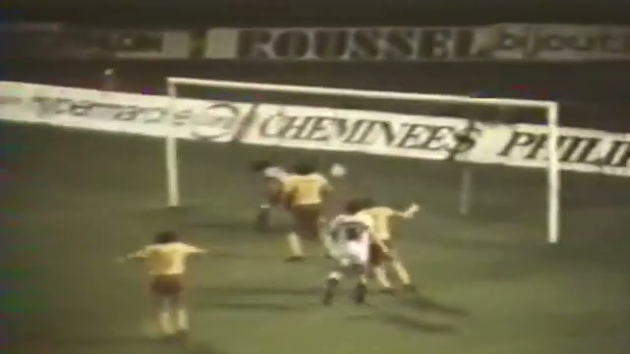 Andrzej Szarmach gole Lens - Auxerre 5-2 Division 1 25.09.1981