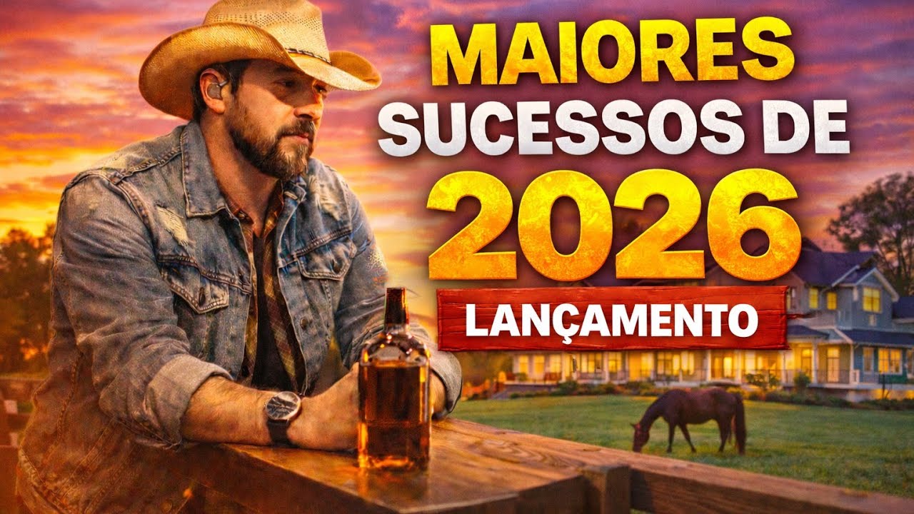 As Músicas Mais Tocadas do Mundo Sertanejo 2026 | Sucessos Mais Ouvidos do Ano | Lançamento 2026