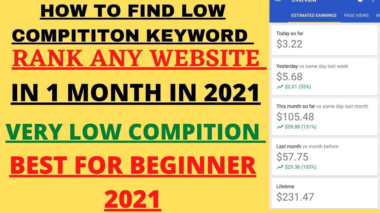 Find Low Competition Keywords High Traffic | High Volume Low Competition Keywords [HINDI] 2021