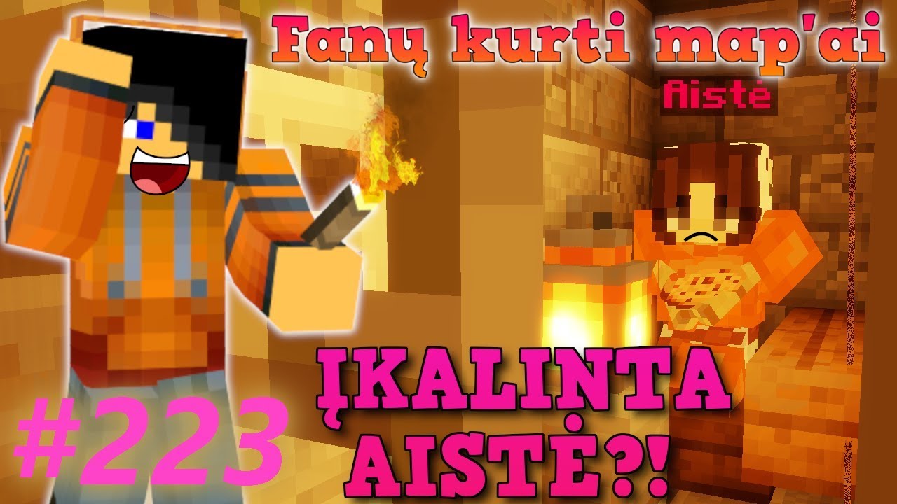 Edvisss Žaidžia Fanų Kurtus Map'us! [EP223] Įkalinta Aistė?!