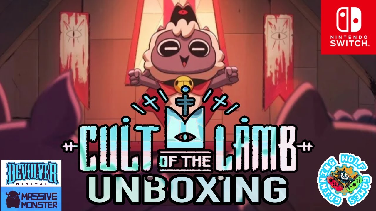 Cult of the Lamb Deluxe Edition Unboxing #nintendoswitch #cultofthelamb #unboxingvideo #switchcorps