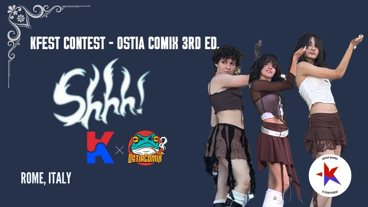 [KPOP CONTEST] VIVIZ - SHHH by R!OT:MYST!C [OSTIA COMIX 2025 - 5th ED.] 2ND PLACE CREW 🥈