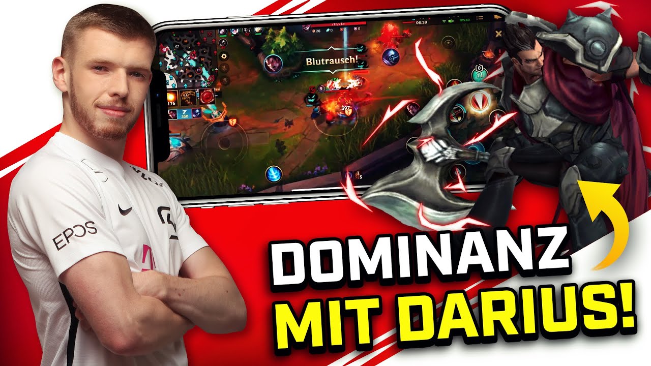 DARIUS ist ZU KRASS! 😤⚔️ | So dominierst du jeden Gegner! | LoL Wild Rift Deutsch
