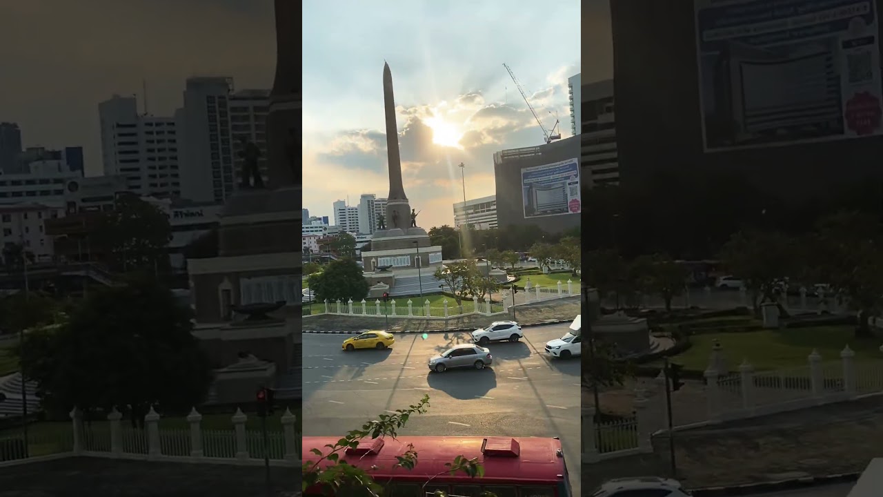 Victory Monument Bangkok Thailand❤️🇹🇭#thailand #bangkok #victorymonument