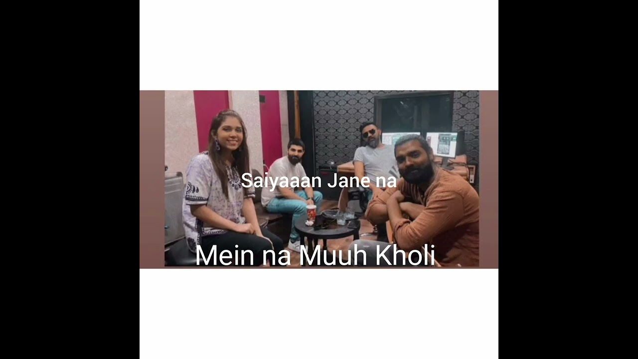 Mein na Muuh Kholi  || Lyrics & Comp Azad Azim || Singer Nimral & Shehroze | Music Moon Anthony