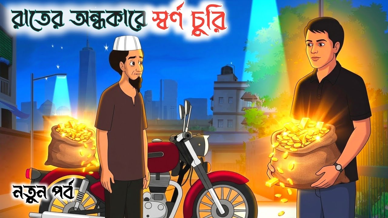 রাতের অন্ধকারে স্বর্ণ চুরি, নতুন পর্ব| কে সেই চোর? | Bangla Mystery Stories| Bengali Fairy Tales|