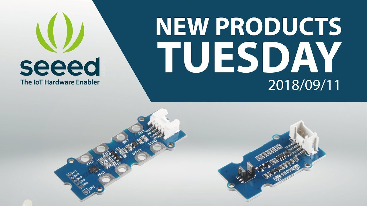 All new Grove - Optical and Touch Sensor Modules - #newproductsTuesday