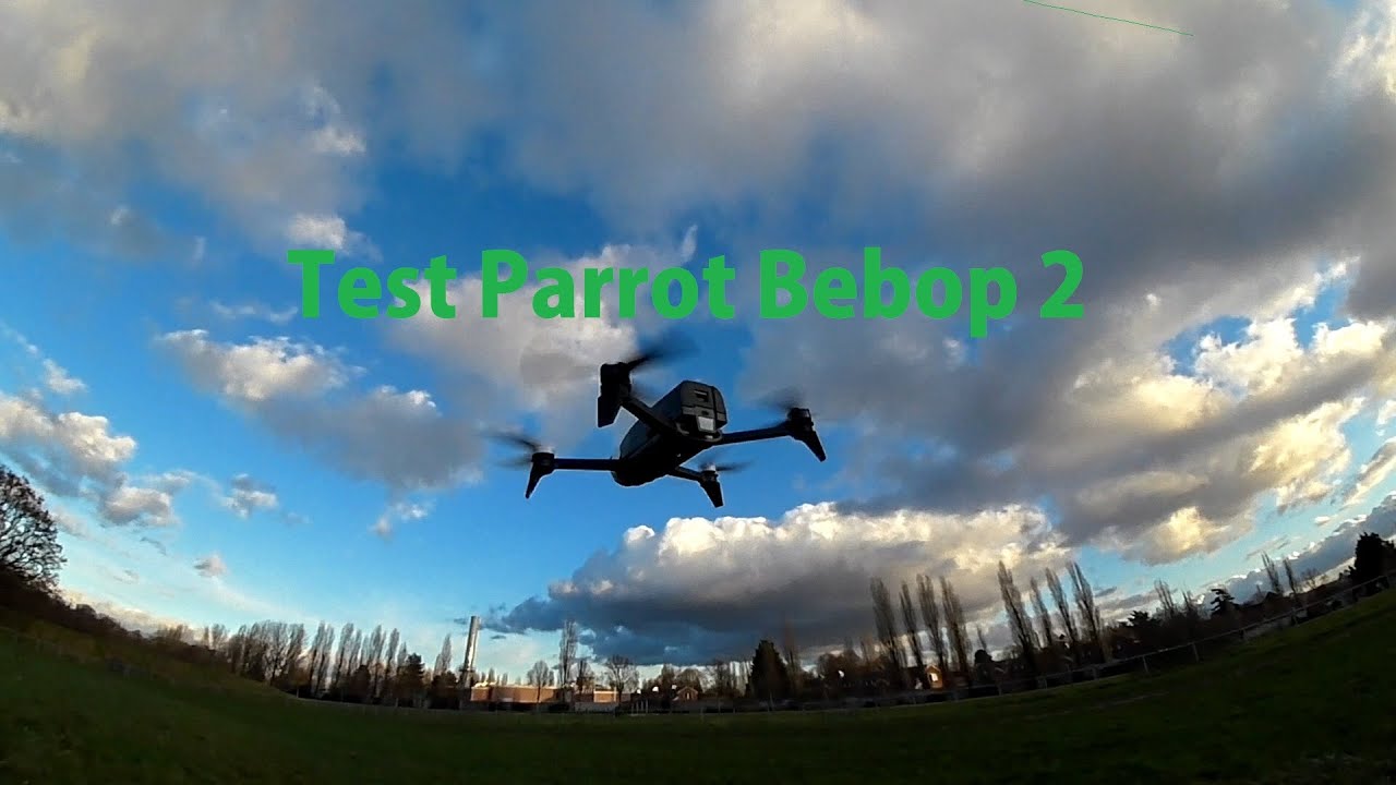 Test du drone Parrot Bebop 2