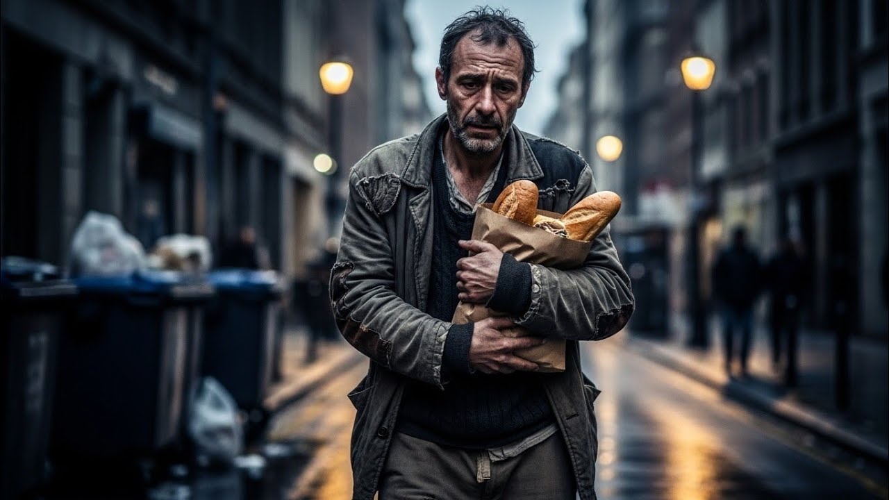 “The Day a Tired Father Collapsed While Carrying Food for His Kids”