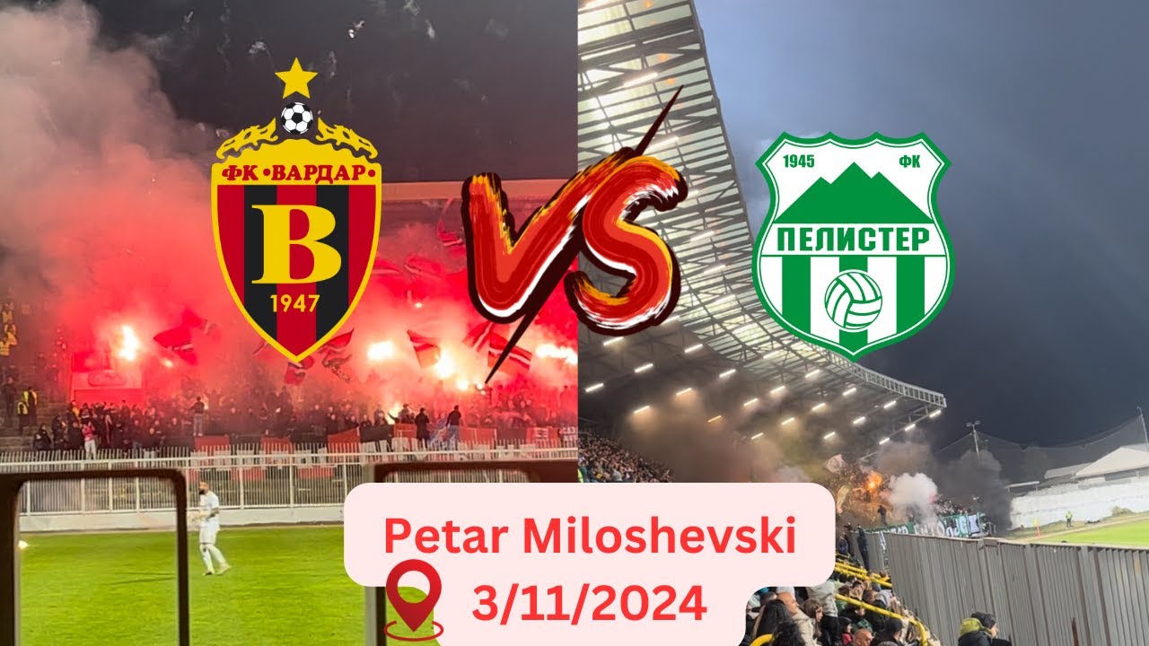 Pelister Bitola VS Vardar Skopje | Crazy European football fans