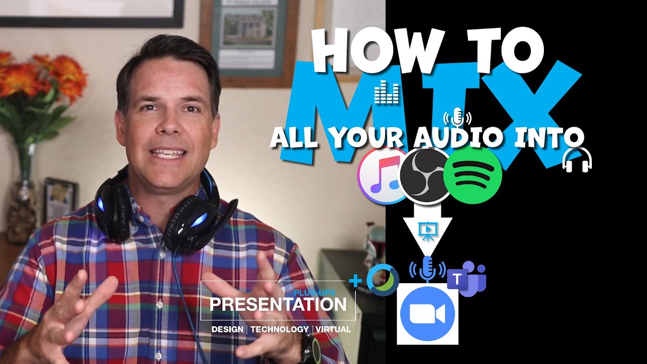 How To Mix ALL of Your Audio into Your Zoom Microphone