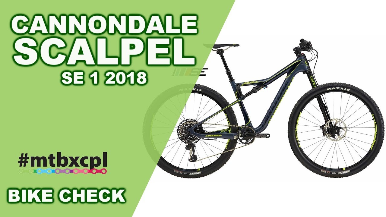 Cannondale Scalpel SE 1 2018 | Bike Check #MTBXCPL