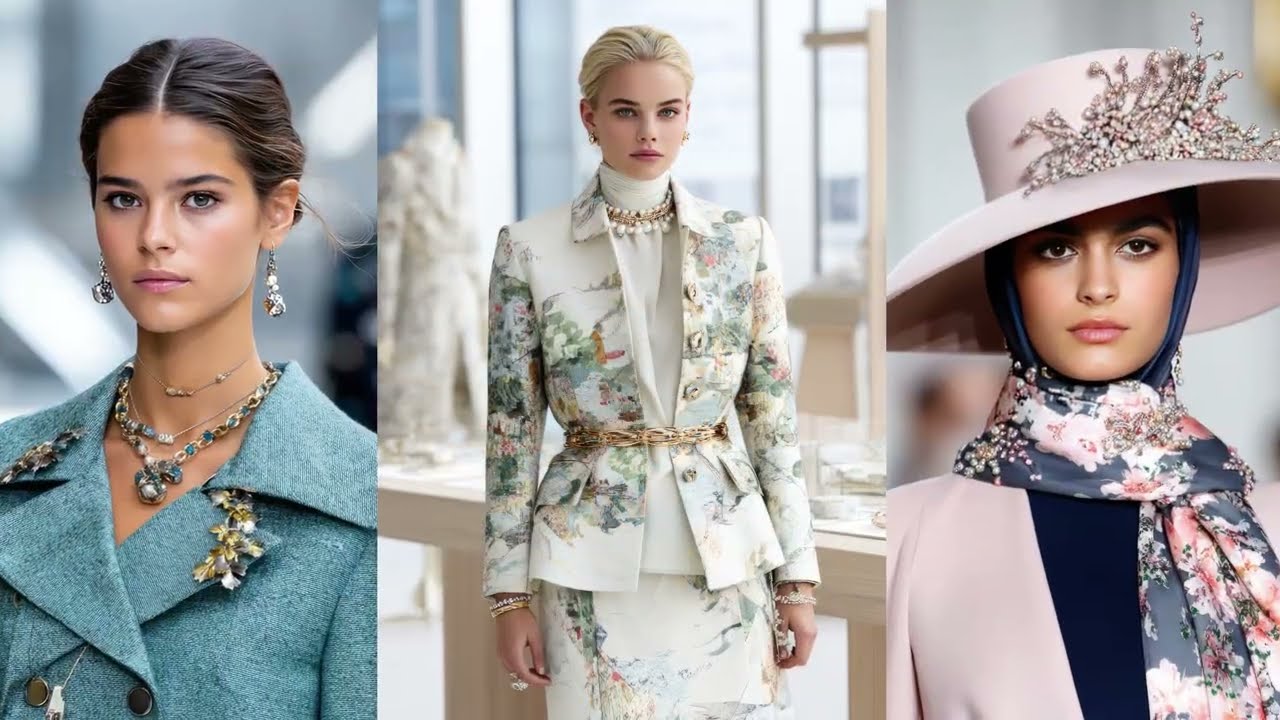 Dior Spring Summer 2026 | Powder Blue & Pearl – Parisian Couture & Modern Femininity