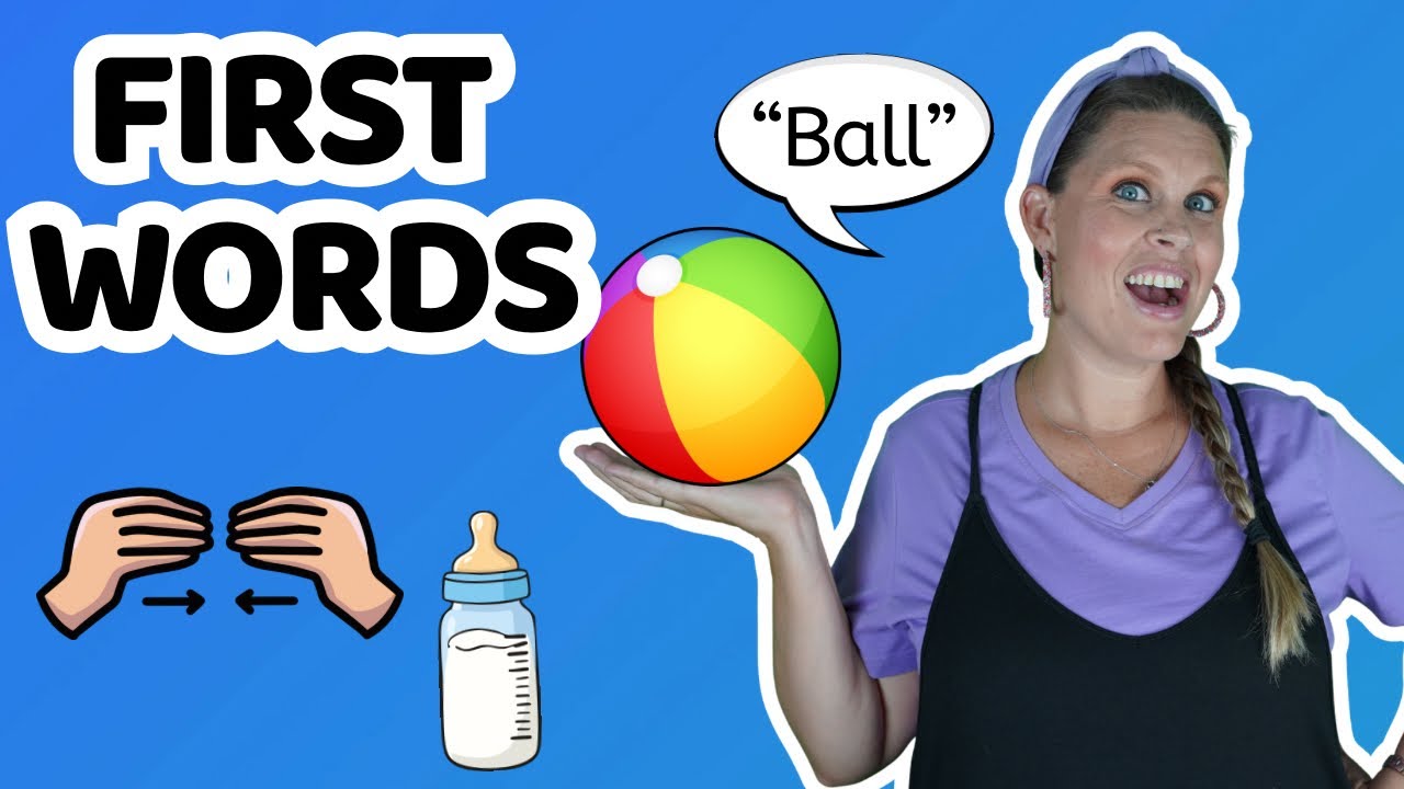 Baby Learn to Talk | First Words, Sign Language & Songs (0–2 Years)