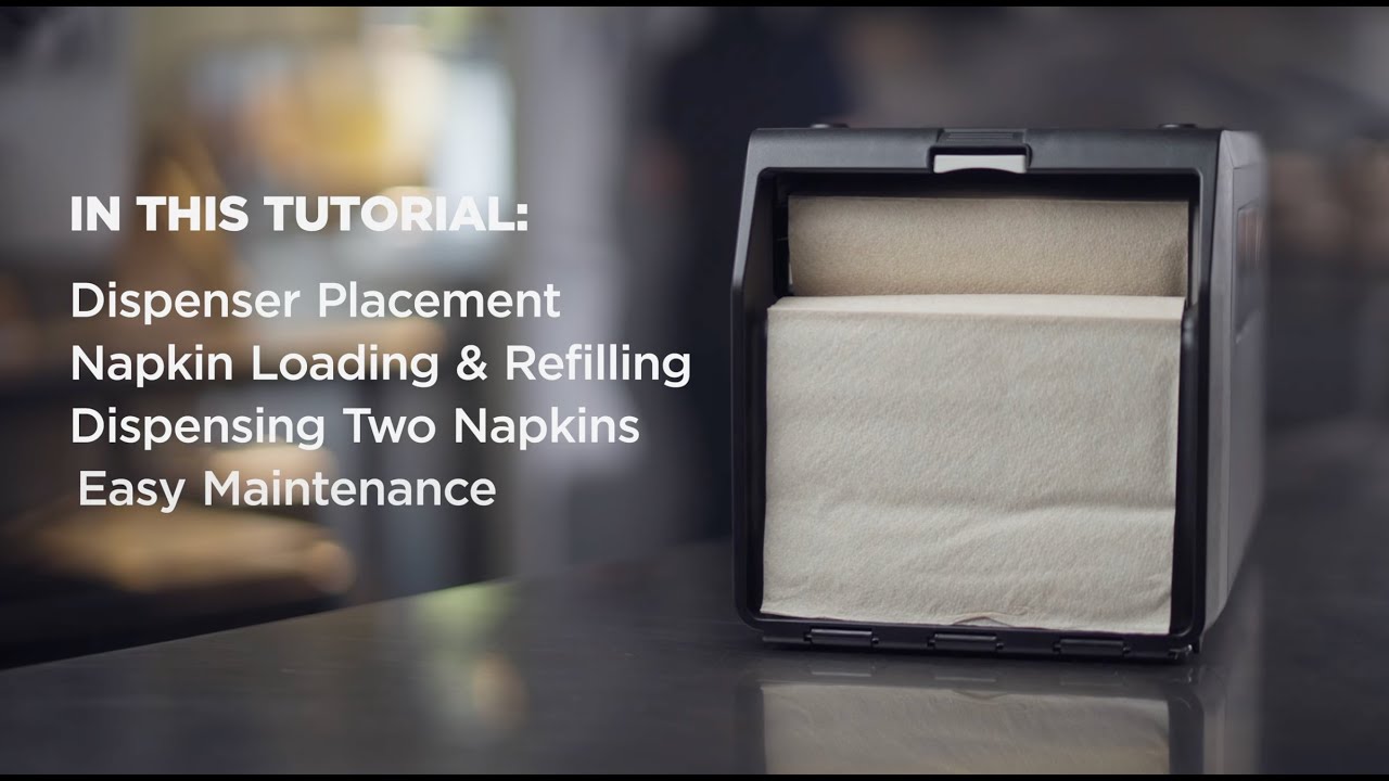 How to Set Up Dixie Ultra® Interfold TAKE-TWO Napkin Dispenser