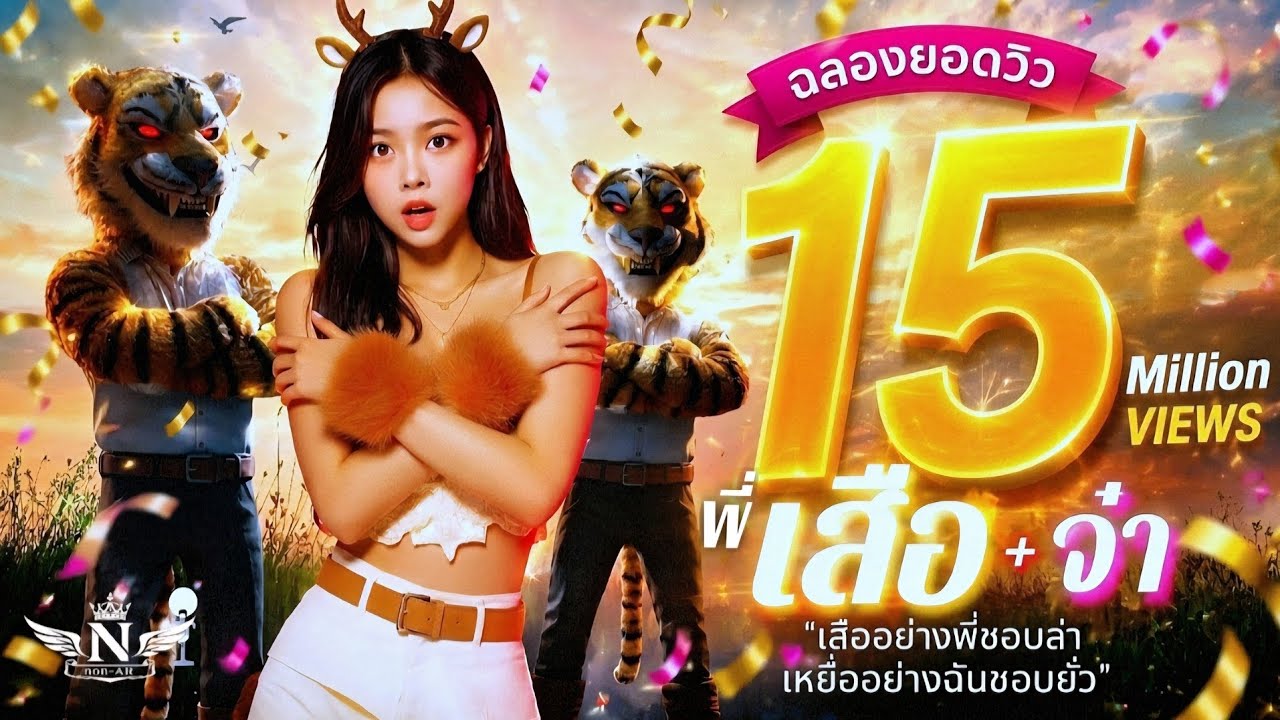 พี่เสือจ๋า-ลูกทุ่งDance | เพลงใหม่2025 | เสียงอ้อนของเหยื่อผู้ยอมให้เสือกินใจ [Official MV]