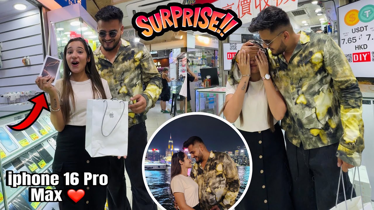 Rohit ने diya मुझे surprising gift 💝 ✨