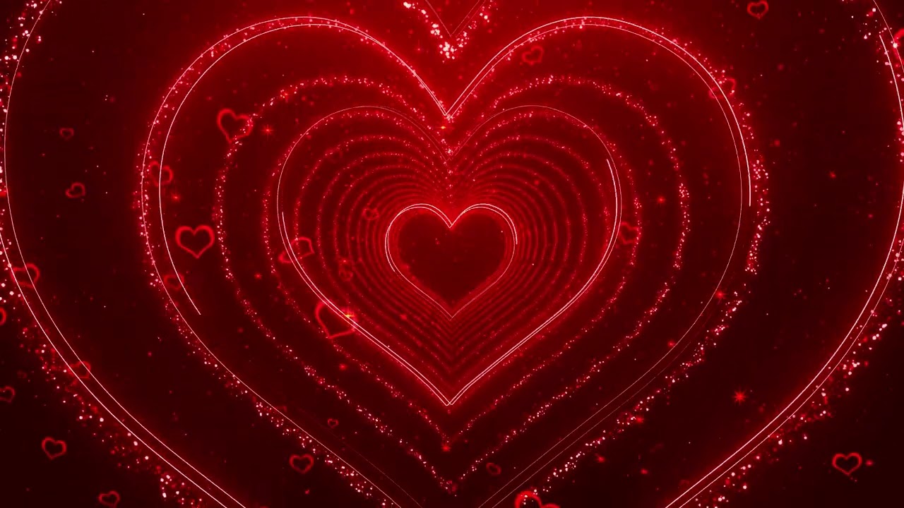 valentines day heart Red FREE Valentine Backgrounds 4K | Love Hearts Animated Loop | Royalty-Free