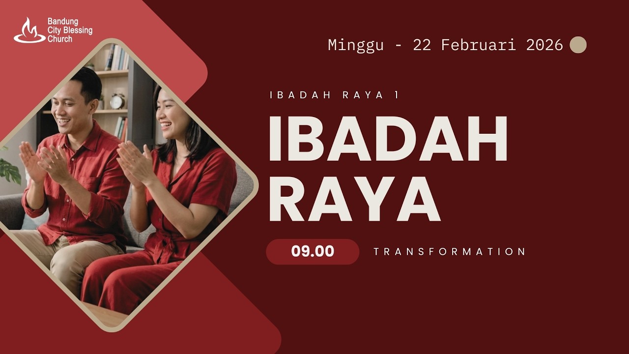 BaCB - IBADAH RAYA 1 - DAMAI YANG MEMULIHKAN - Ps. Jellia Purnama - Minggu, 22 Februari 2026