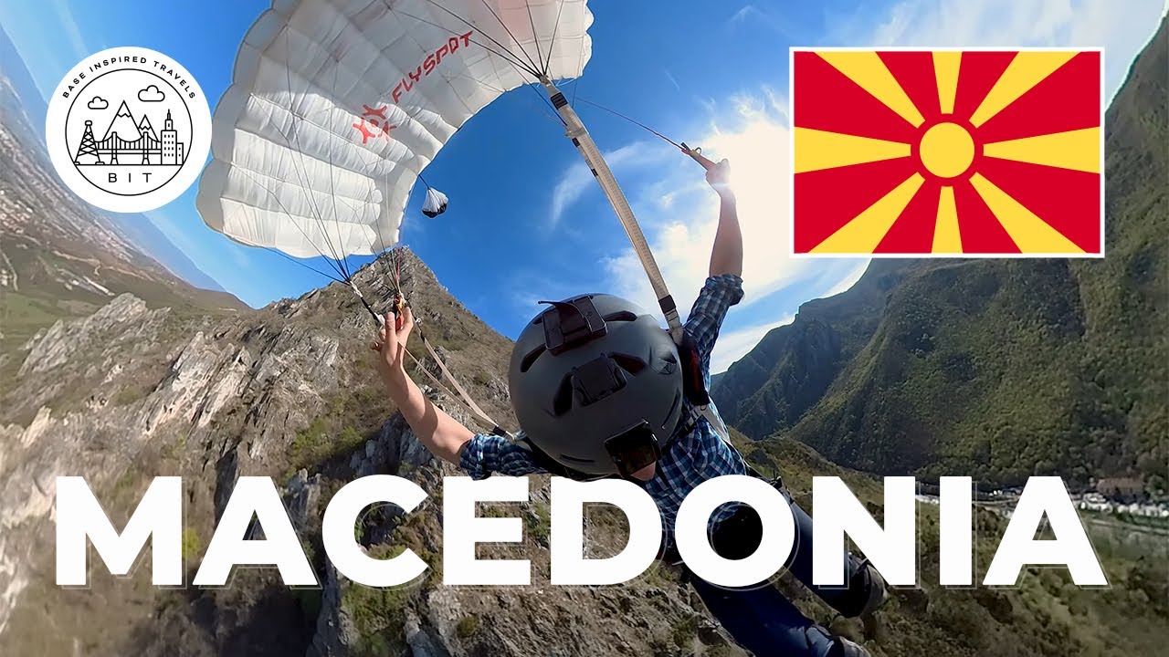 North MACEDONIA - BASE jumping