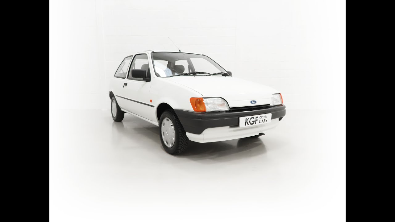 A Factory Fresh Ford Fiesta Mk3 1.1 with One Owner and 422 Miles from New - SOLD!