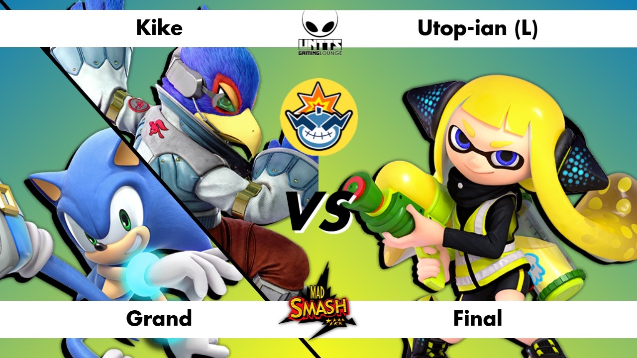 Kike (Falcon/Sonic) vs Utop-ian (L) (Inkling) | Grand Final | HURRY UP!! #15