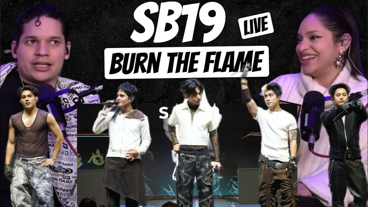 WORLD CLASS PERFORMANCE!!Waleska & Efra react to SB19 LIVE AT HOK BURN THE FLAME