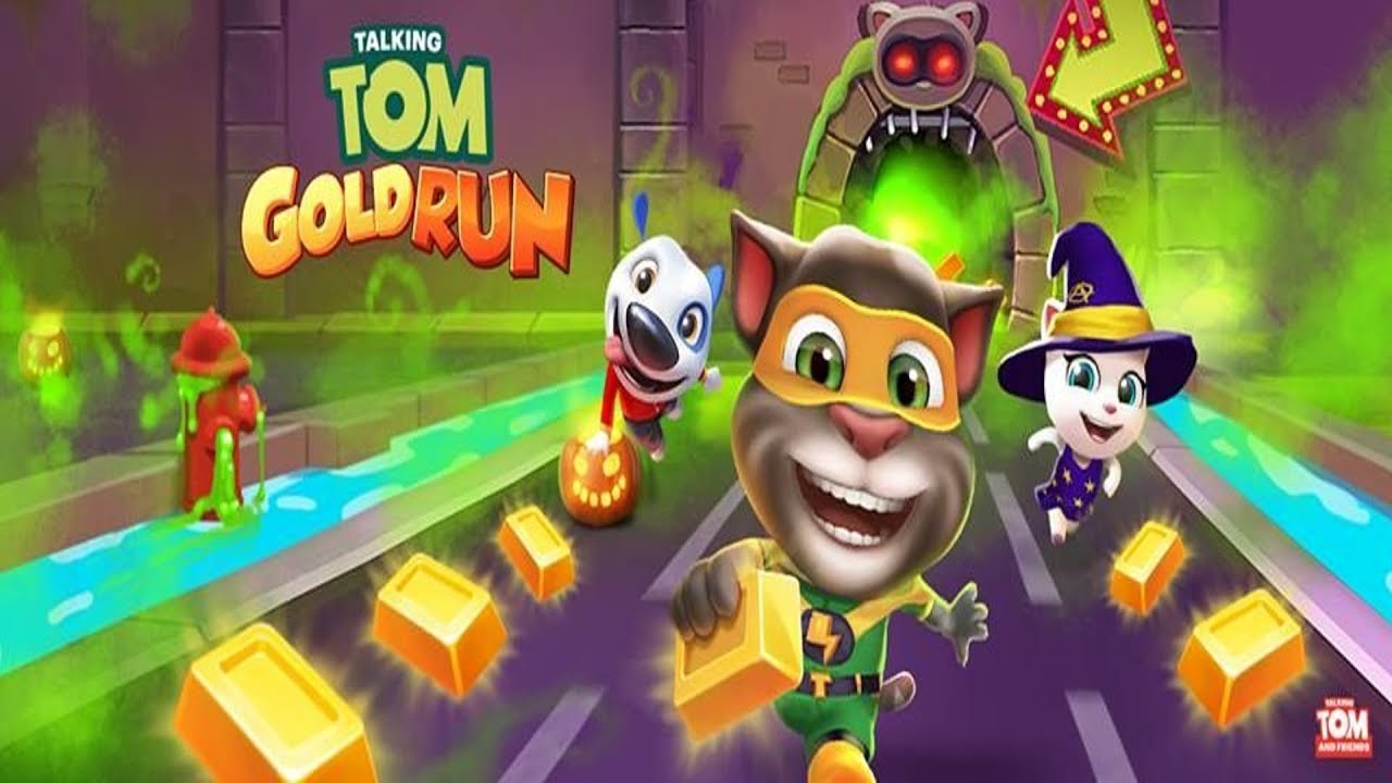 Talking Tom Gold Run New Update Halloween 2019 - New Characters Gameplay #2 (iOS/Android)