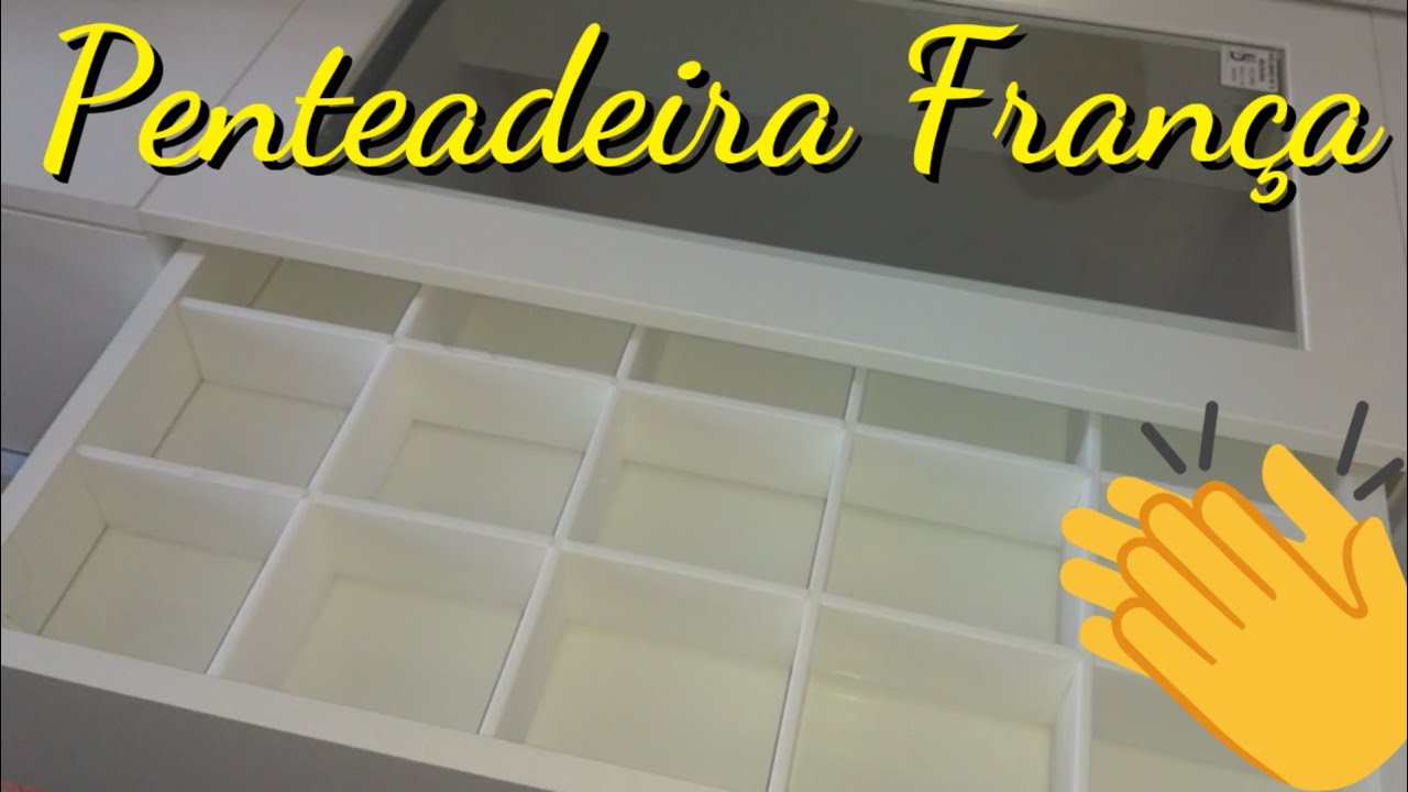 Avaliação da Penteadeira com Espelho 7 Gavetas França da Politorno móveis por montador Jacob Vidal