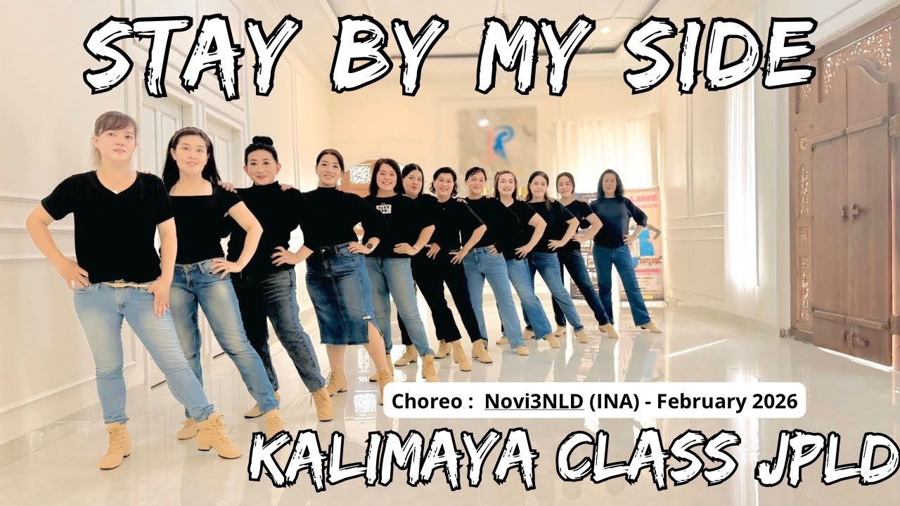 STAY BY MY SIDE / Line Dance / Choreo : Novi3NLD (INA) / February 2026