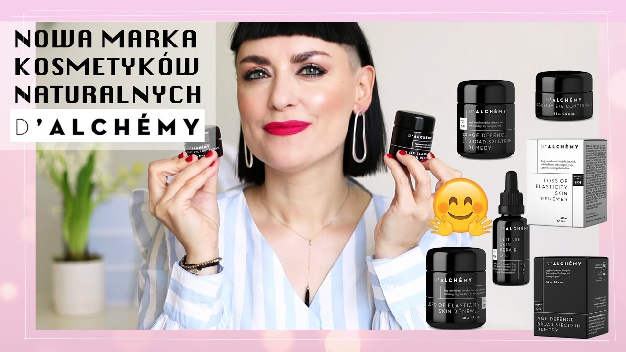 🖤D'ALCHEMY NATURALNA PIELĘGNACJA ANTY-AGING 30+🔛60+