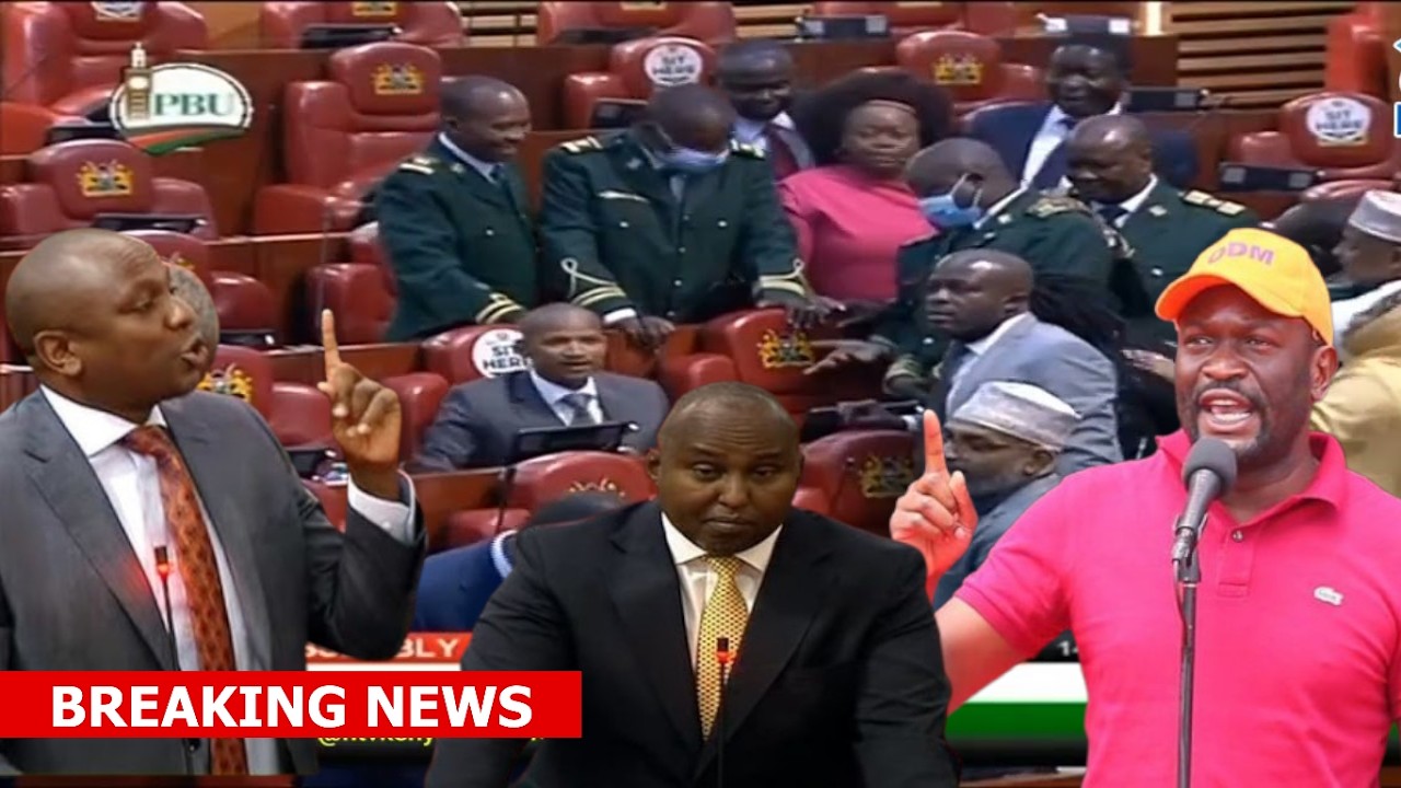 LIVE! FIREWORKS IN PARLIAMENT AS MPS DISCUSS WHY ODM CHASED AWAY SIFUNA