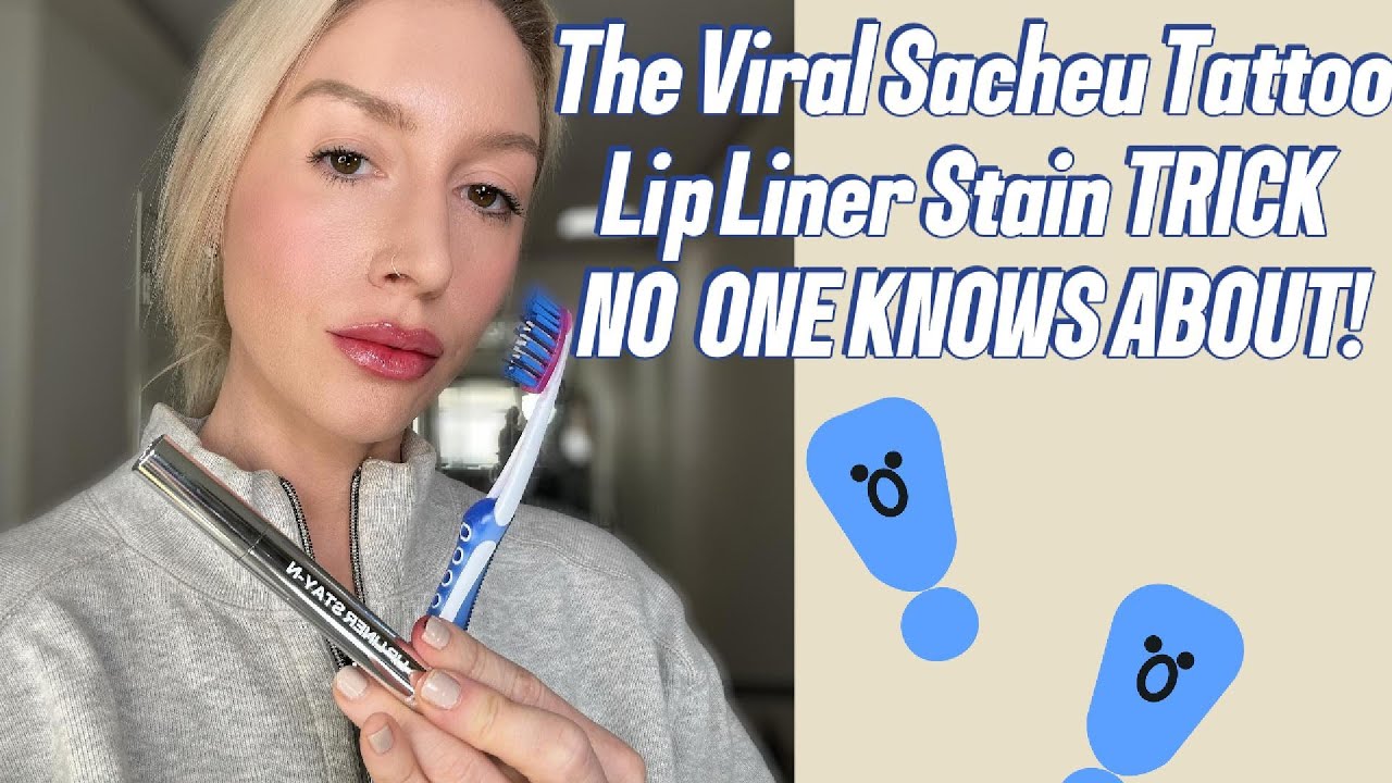 Sacheu lip Stain Hack with ToothBrush (2024)