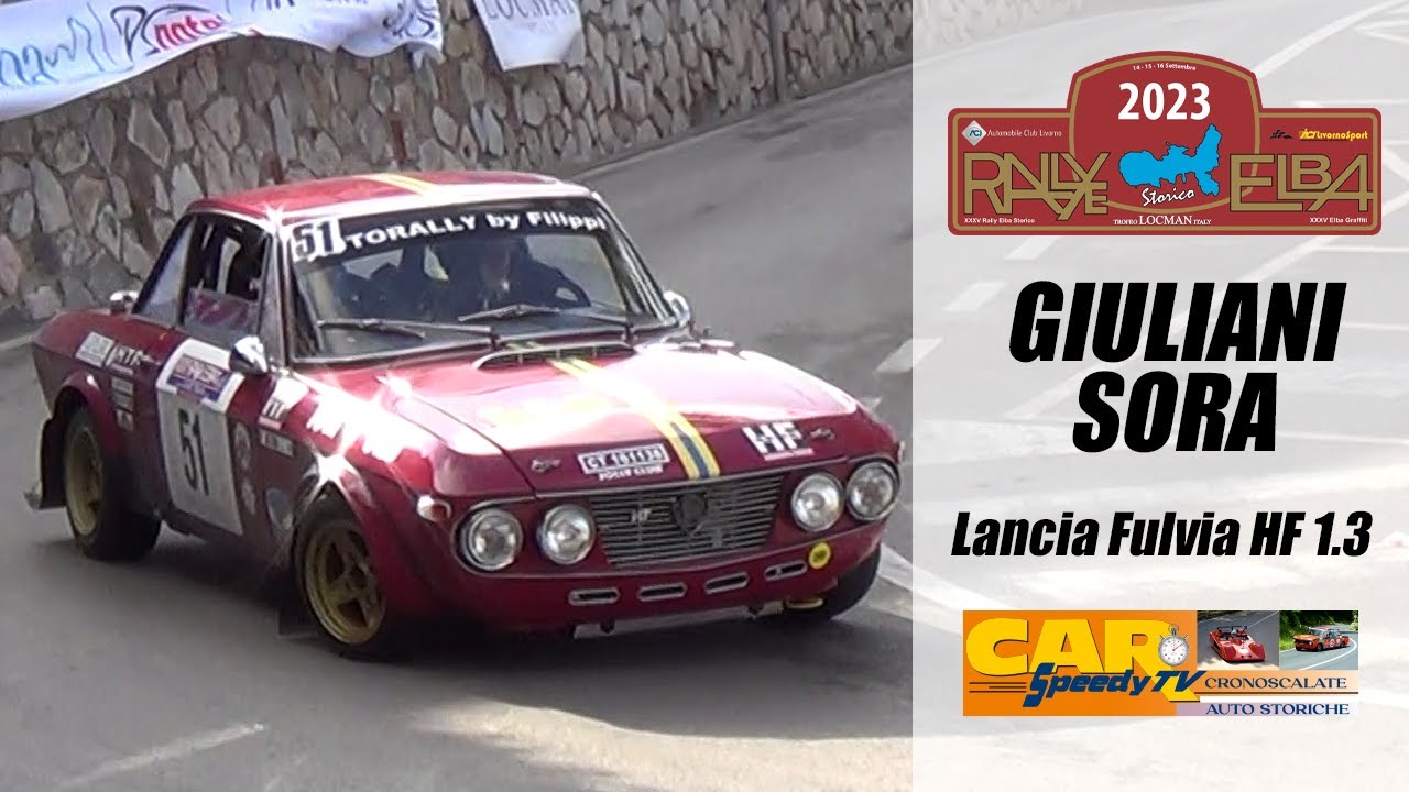 Rally Elba Storico 2023 || Massimo Giuliani - Claudia Sora || Lancia Fulvia HF 1.3