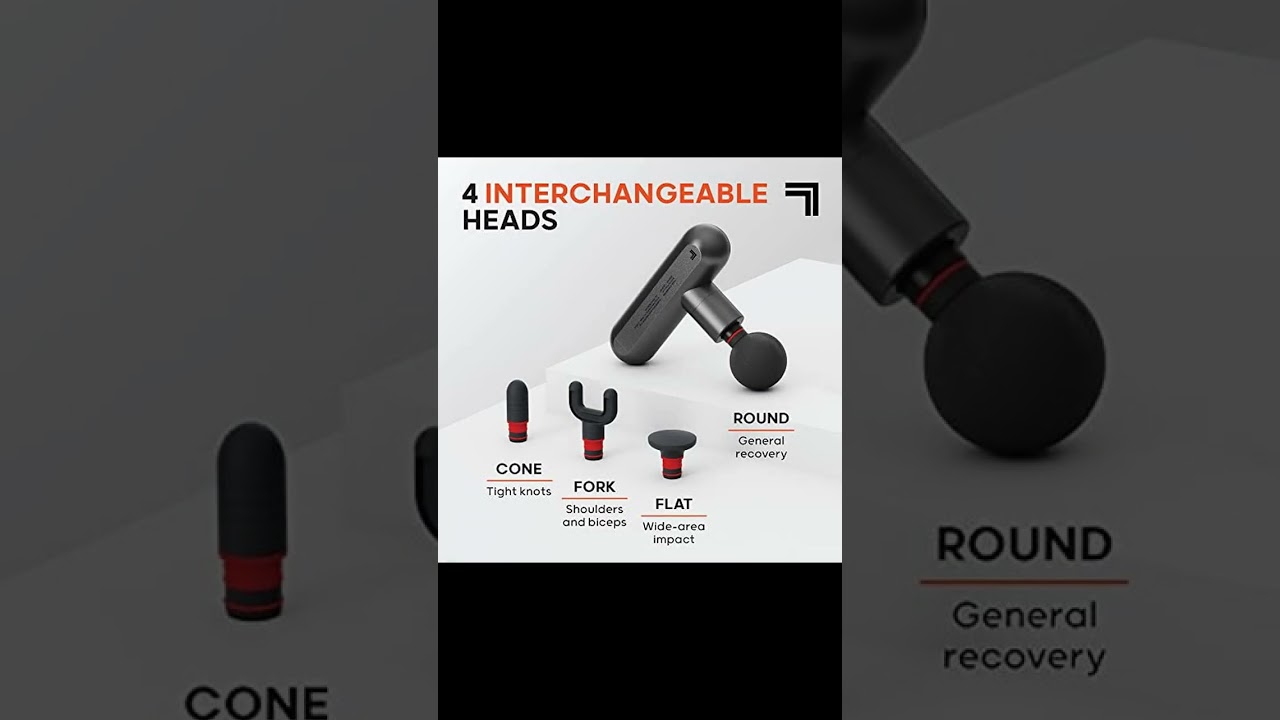 Powerboost Your Recovery: Unwind with the Sharper Image Massage Gun