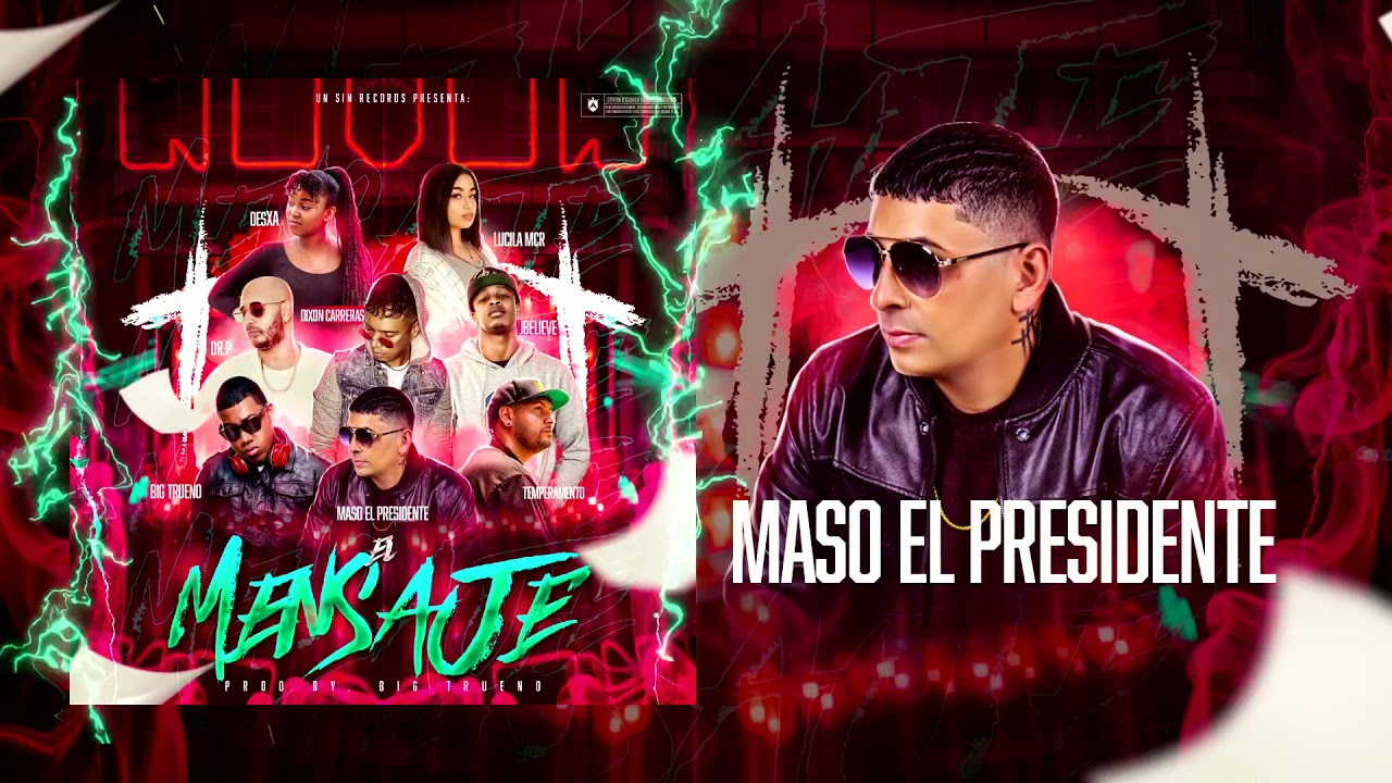 EL MENSAJE - Maso El Presidente❌Big Trueno❌Temperamento❌Dr.P❌DesXa❌LucilaMCR❌JBelieve❌Dixon Carreras