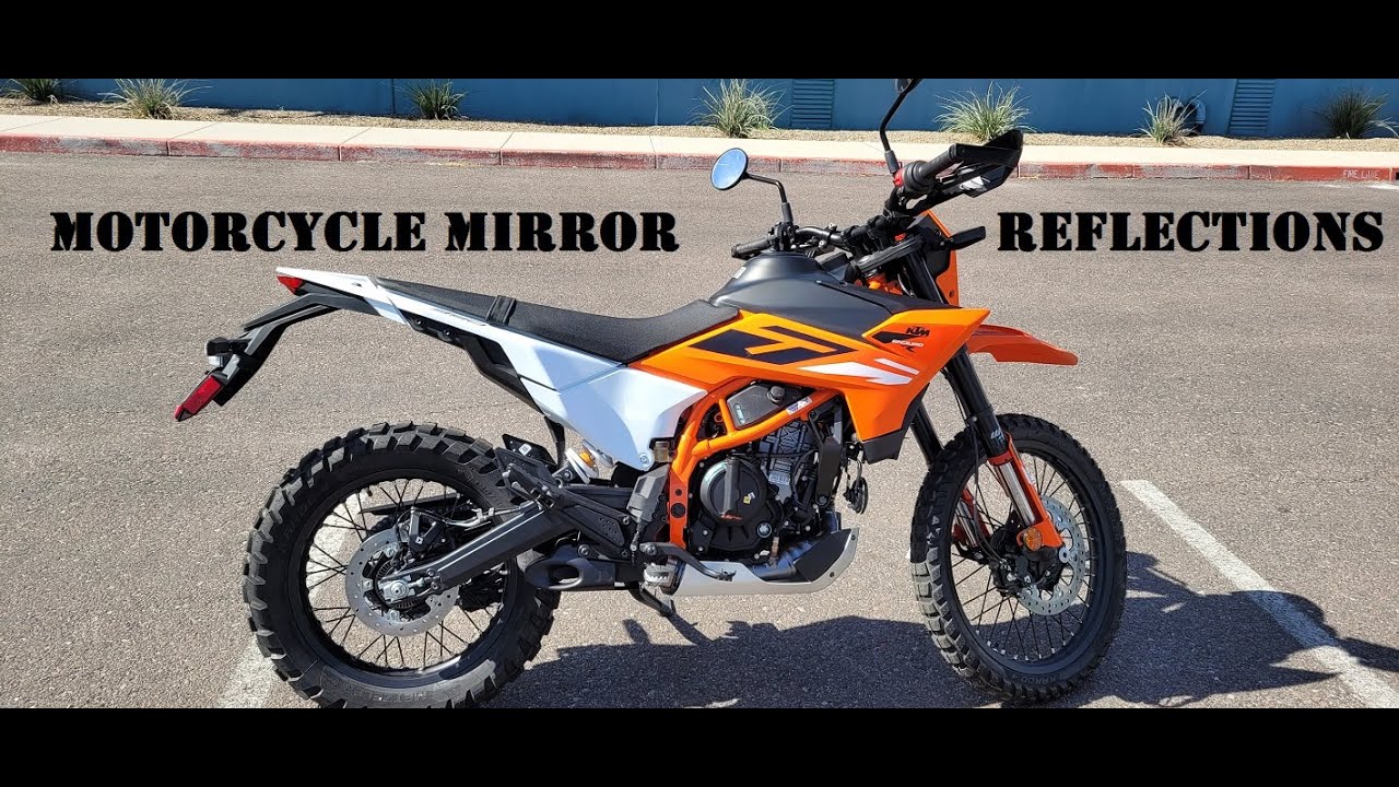 Motorcycle Mirror Reflections