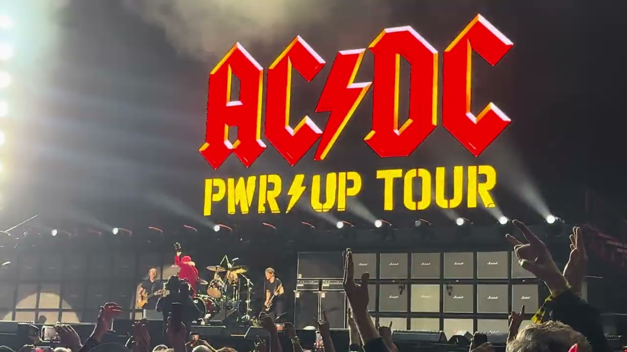 AC/DC If you want blood (You Got it ) Back in Black - Rose Bowl Pasadena 4/18/25