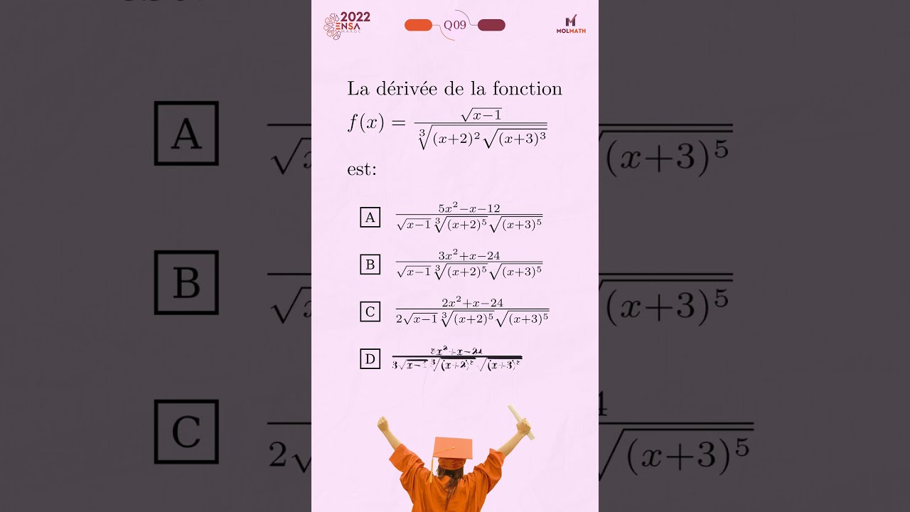 Concours ENSA 2022 Q09