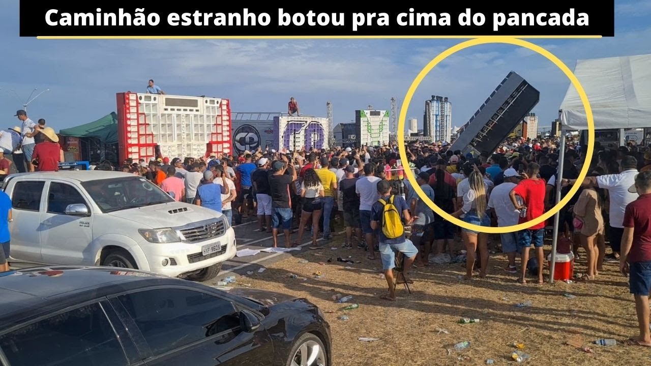 Caminhão estranho indo de RÉ pra cima do Caminhão pancada da equipe (( Fabio SOM ))
