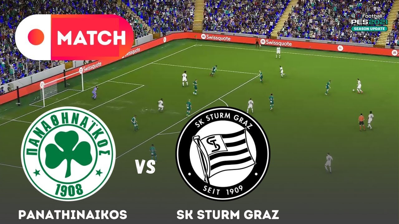 &Pi;&alpha;&nu;&alpha;&theta;&eta;&nu;&alpha;ϊ&kappa;ό&sigmaf; vs &Sigma;&tau;&omicron;&upsilon;&rho;&mu; &Gamma;&kappa;&rho;&alpha;&tau;&sigmaf; | Europa League 2025 Match Simulation | eFootball PES 21 Gameplay